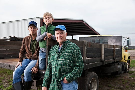 Farmer&son